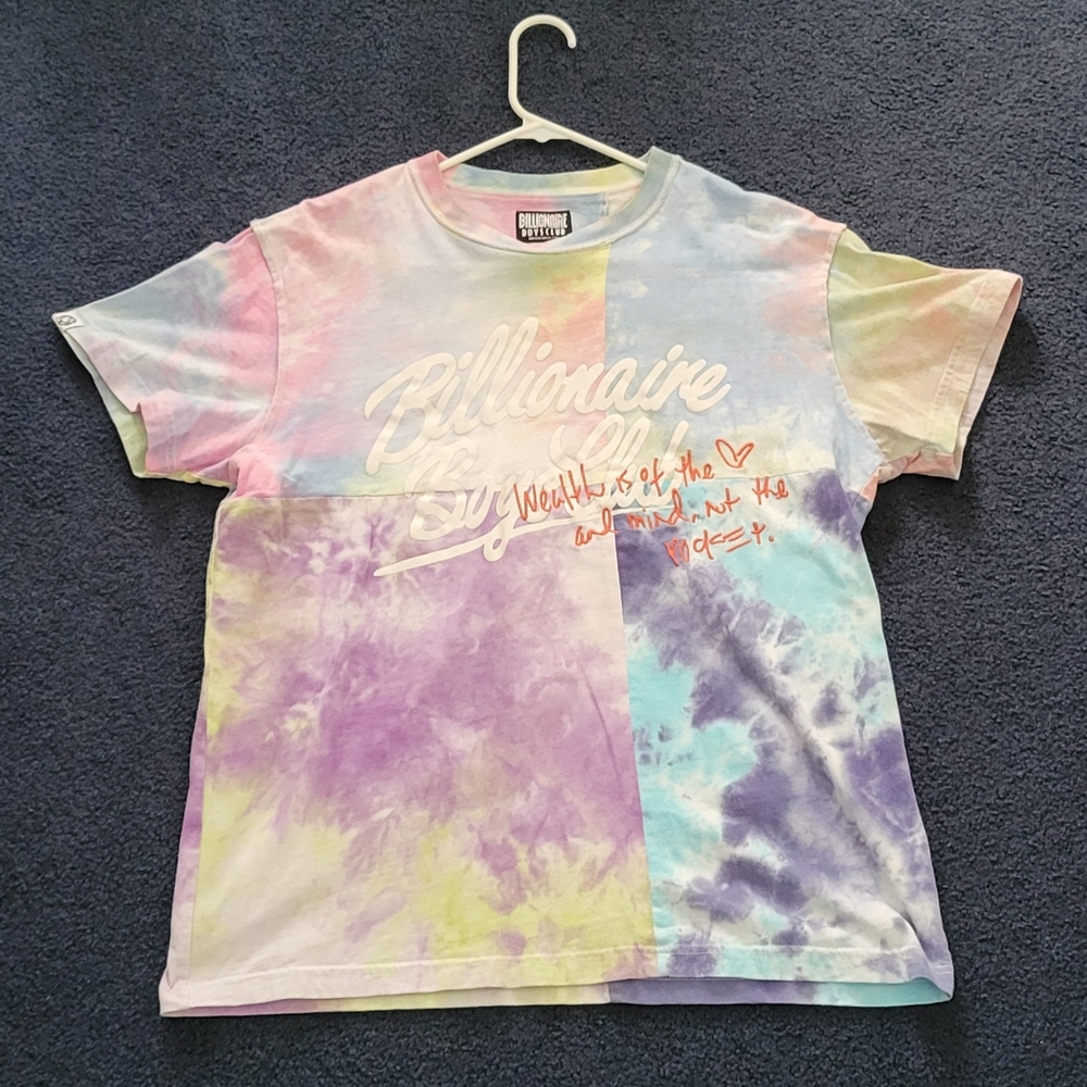 Billionaire Boys Club Earthy Short-Sleeve Knit 'Bleached White'. Size Medium